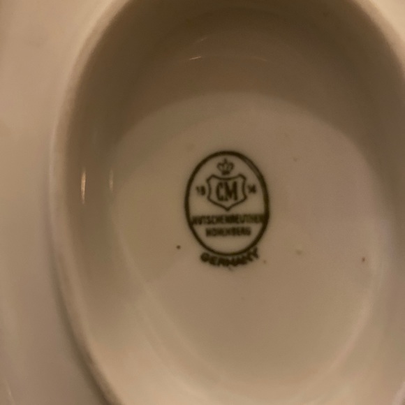 51 pc Hutschenreuther White China Flat Cream Soup Bowl Dinner Plate Tea Set - Picture 10 of 14